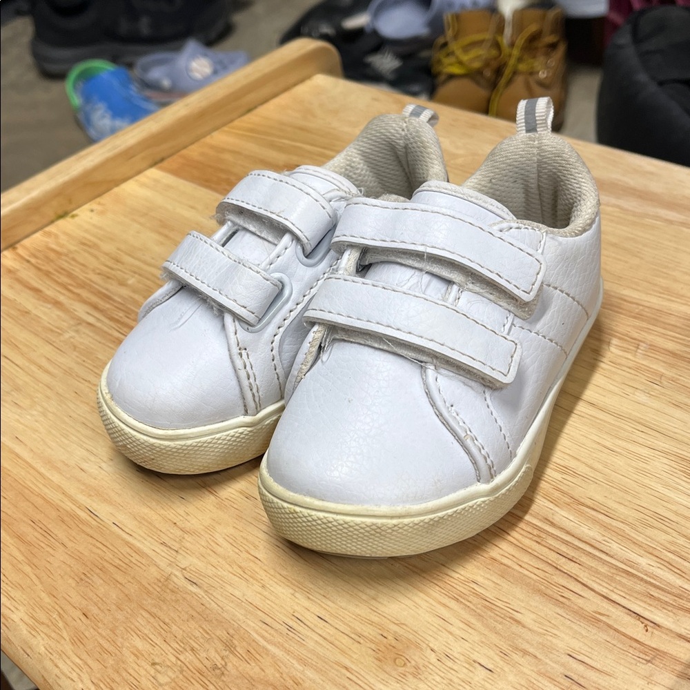 Wonder Nation White Kids Sneakers